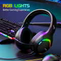 Somic G310 Wired Gaming Headset Rgb with Noise Reducing Microphone - Over the Ear Headphones for PC Gaming, Pubg Mobile, Laptop, Computer, PlayStation4, Xbox - 3.5mm + USB - By FunBug. 