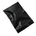 Black Opaque Zip Lock Storage Packaging Bags Self Seal Zipper Packing Pouches Resealable Ziplock Sundries Package Bags. 