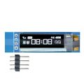 0.91 Inch 12832 128x32 IIC I2C White OLED LCD Display Module SSD1306 Driver IC DC 3.3V 5V For Arduino PIC DIY Module. 