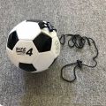 BRADOO-Soccer Training Ball Adjustable Bungee Elastic Training Ball with Rope Size 4 Football for Training Playing Sports. 