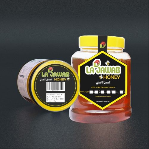 250ML Organic Honey Pure Export Guaranteed Honey Tested and Verified Acacia Honey Phulai Bacer Honey