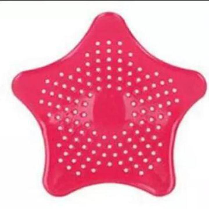 Star Shaped Sink Filter Bathtub Drain Hair Sewer Colanders Strainers Filter Bathroom Strainer Kitchen Gadgets Silicone