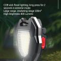 Mini LED 1000 Lumens Work Light Portable Pocket light Keychains USB Rechargeable Small Light Corkscrew Waterproof Camping Lantern Magnet Design Fishing Lamp 6 Modes. 
