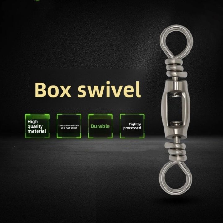 Universal Fit Large Object Stainless Steel fishing Ring 1#-10# Rotating ...