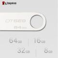 【COD + Gift】Kingston DTSE9 U Disk Flash Drive Flash Memory Stick Pendrive Metal Flash Drives 8-128 GB USB 2.0. 