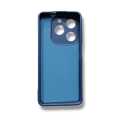 Infinix Smart 8 / Smart 8 Plus / Smart 8 Pro / Hot 40i / Spark 20 / Spark 20C Back Cover Soft Liquid Silicon Official Clothe inside Camera Protection Phone Case. 