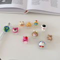 Data cable protective cover suitable for Apple, Huawei, Xiaomi, universal cute strawberry bear charging cable interface cable bite device. 