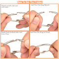 30mm ring 10 pcs set Metal Scrapbook Lock Ring Book Ring Binder Ring. 