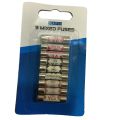 9PCS Mixed Electrical Ceramic Household Domestic Mains Plug Top Fuses 3A 5A 13A. 