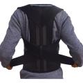 Full Back Posture Support Belt New Posture Corrector Full Back Belt With Hard Support Panel Black. 