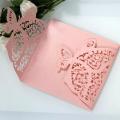 10pcs Laser Cut Hollow Butterfly Wedding Invitations Cards Gift Card Paper Cover Kit Party Wedding Decoration Birthday Card. 