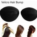 Back Combing Puff Pack of 2 - Hair Volume Base - Black. 