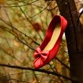 Ladies Bow Style Pumps, Feather Light Comfort, Red, Olive Green, Black, Elegant Footwear. 