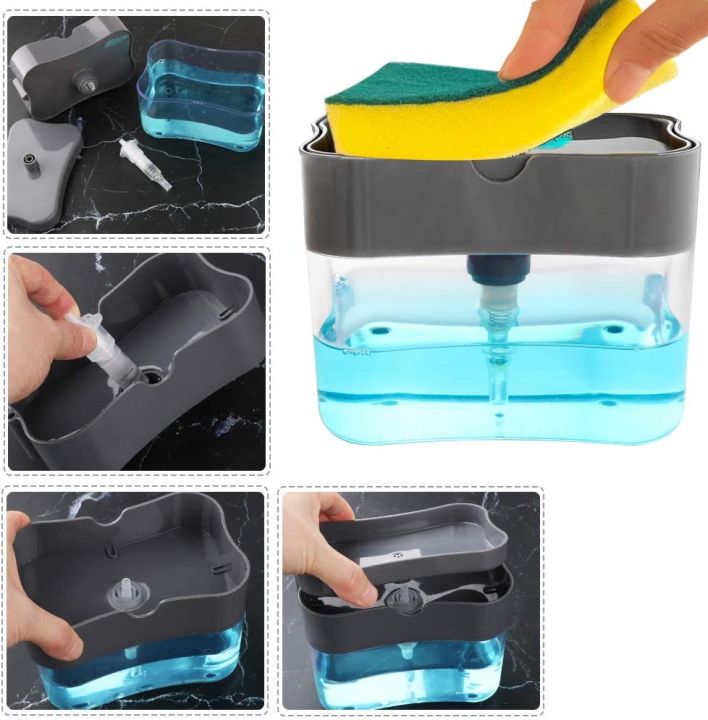 Dish%20Soap%20Dispenser%20Kitchen%20Detergent%20Dispenser%20Hand%20Pump%20Liquid%20Soap%20Dispenser%20Sink%20Organizer%20with%20Sponge%20Utensil%20Holder%20for%20Kitchen%20Bathroom%20-%20Image%204