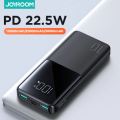 Joyroom JR-QP191 22.5W 10000mah Super Fast Power Bank with Large Digital Display. 