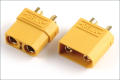 XT90 Male-Female Connector XT90 High Current Connectors (Pair - Female Male) XT-90 / XT 90. 