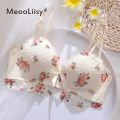 Flourish Fashion new style Cute Lace Flower embroidered Adjustable Straps soft and comfortable Push Up Bridal Padded Bra 017 & 834. 