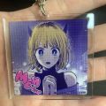 OSHI NO KO Anime Figures Hoshino Ai Acrylic Keychains Hoshino Rubii Arima Kana Character Model Key Ring Fans Christmas Gifts. 