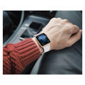 Applicable apple watch1234 Apple watch watchband iwatch Modified Solid Color Silicone Watch Buckle Strap. 