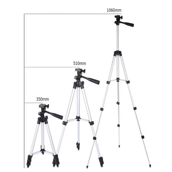 Tripod For Mobile And Camera With Led Selfie Ring Rechargeable Best For Tik Tok