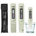 Digital Ph Meter + TDS Tester Measuring Aquarium Pool Hydroponic Water Monitor 0-9999 PPM. 