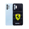 Samsung A13 4G Puffer Back Print Soft Silicone Back Case (Black), The Stylish Back Cover for Samsung Galaxy A13 in Black Color. 