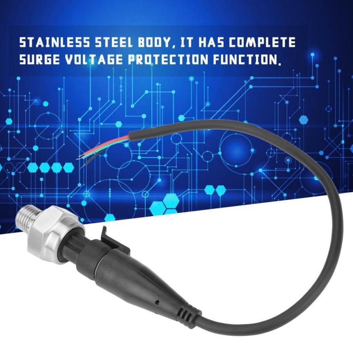 G1/4" Pressure ransducer Sensor Input 5V Output 0.5-4.5V / 0-5V for Water Gas (0-100PSI) Pressure ransducer