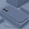 VIVO Y27 4G Y27 5G Liquid Silicone Straight Edge Phone Casing Candy Color Silicone TPU Back Cover. 