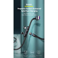 Baseus Zinc Magnetic 3 in1  Safe Fast Charging Data Cable USB to M+L+C 5A. 