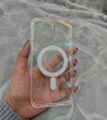 iPhone Magnetic MagSafe TPU Protective Case, Clear, Shockproof, Slim Fit for All Models. 