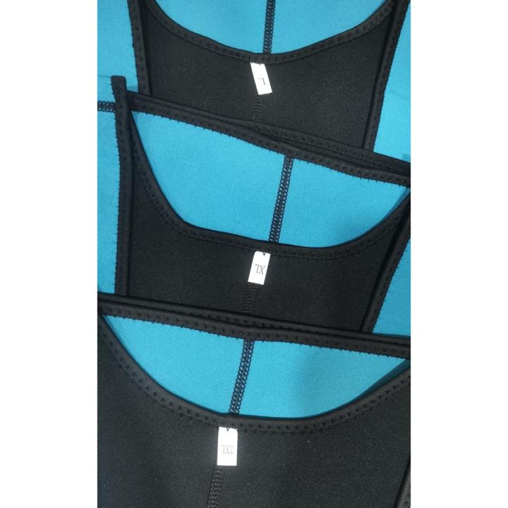 Reversible Vest Shapewear Ultra Sweat Neoprene Sauna Suit Tank Top For Unisex (Size 2XL)