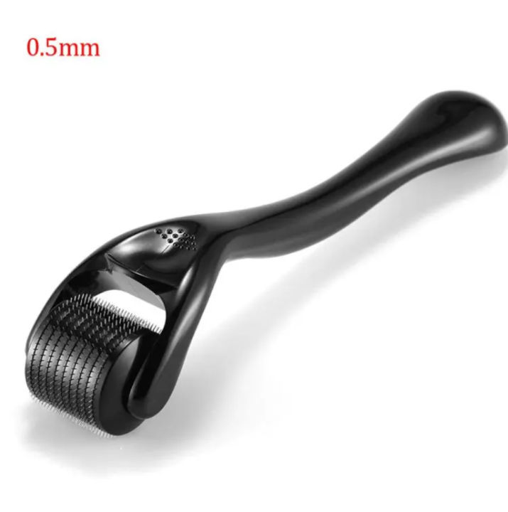 Derma roller 0.5mm hair and beard growth titanium needles best quality for hair growth