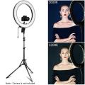 32 cm Selfie Ring Light With 7.5ft Tripod Stand Photo Studio Photography Lighting & Phone Holder For YouTube, Tiktok Video/Live/Makeup. 