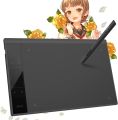 VEIKK A30 Drawing Tablet, 10x6 Inch Graphics Tablet with 8192 Levels Battery-Free Stylus Pen, 4 Touch Keys, 1 Touch Pad, Compatible with Mac,/Windows/Android/Chrome/Linux, Ideal for Digital Art. 