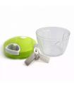 Mini Speedy Chopper Manual Hand Pull Vegetable & Meat Mini Turbo Cutter. 