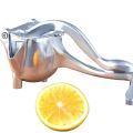 Fruit Press Orange Juice Squeezer, Manual Fruit Squeezer, Handheld Lemon Lime Squeezer, Heavy Duty Aluminum Metal, High Juice Yield for Pomegranate Watermelon Grapefruit, with Filter Bag. 