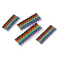 Cable Markers Colourful C-Type Marker Number Tag Label For Wire 1.5/2.5/4/ 6mm². 
