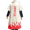 Anime Naruto Cosplay Cloaks Hokage Namikaze Minato Uniform Kakashi Capes Costume. 