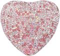 Heart Shaped Engagement Ring Box Velvet Stand Earrings Coin Jewelry Box Box with LED Light Up Proposal Birthday Gift. 