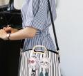 Tyfi Ladies Leather Handbag for women/Fashion Hand bags/Tote Bag/cartoon satchel bag. 
