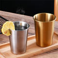 Stainless Steel Metal Cup Beer Cups White Glass Coffee Tumbler Travel Camping Mugs Drinking Coffee Tea Mug Set Outdoor. 