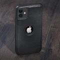 Leather Logo Cut Back Case for Apple iPhone 11. 