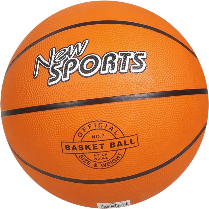 Premium Quality Sports Basketball No. 7, Non-Slip Rubber New Fresh Stock Official Size Professional High Quality Basket Ball