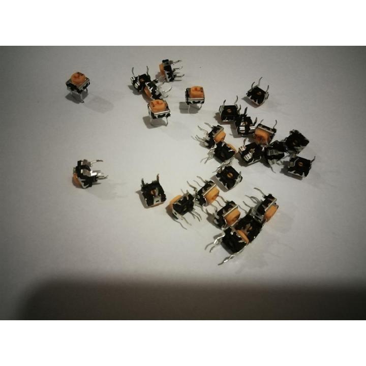 50Pcs 10K Ohm (103) Single Turn Trimmer Potentiometer Variable Resistor