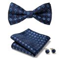 Men's Business Dress Bow Tie New Pattern European and American Fashion Bow Tie Three-piece Suit. 