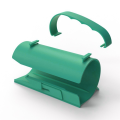 2Piece Gift Wrap Cutter Wrapping Paper Dispenser Cutter Black&Green with Holder Perfect for Christmas Birthdays Weddings Gift Wrap. 