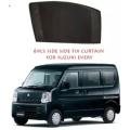 6Pc Side Window Curtain For Suzuki Every Old Fix Curtain. 