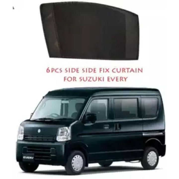 6Pc Side Window Curtain For Suzuki Every Old Fix Curtain