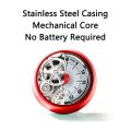 60 Minutes Mechanical Timer-Magnetic Visual Countdown Timer with Alarm for Kitchen Cooking Baking Sports Kids(Red). 