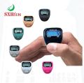 Digital Finger Ring Tally Counter Tasbeeh - 5-Digit Handheld Zikr Clicker with LED Backlight for Prayer Counting - Night Mode LCD Display. 
